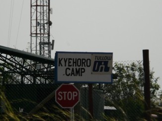 Kyehoro Camp operated by Tullow in Uganda