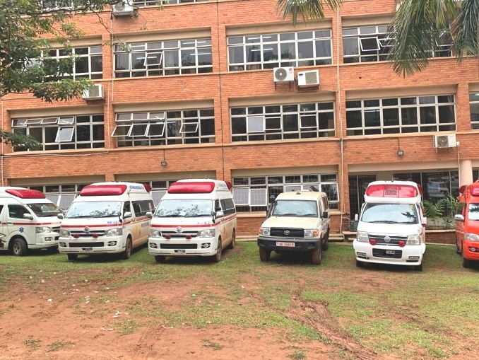 The ministry of health offices in Kampala