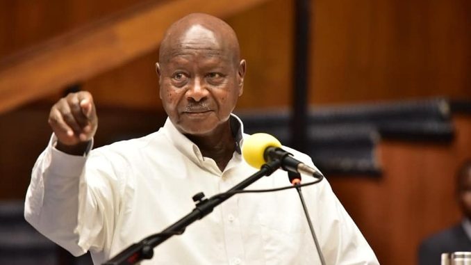 Uganda's President Yoweri Museveni