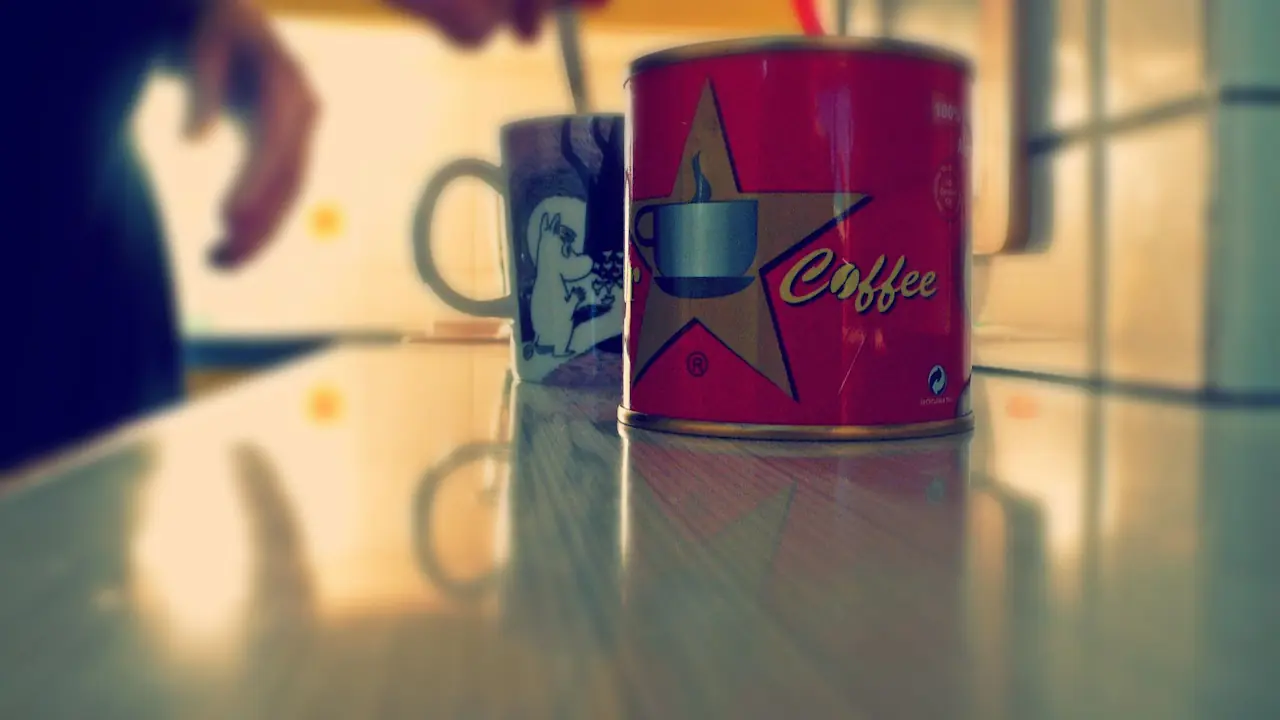 Tin of instant coffee from Uganda's Star Café Limited
